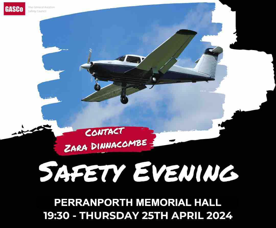GASCo Safety Evening at Perranporth Memorial Hall