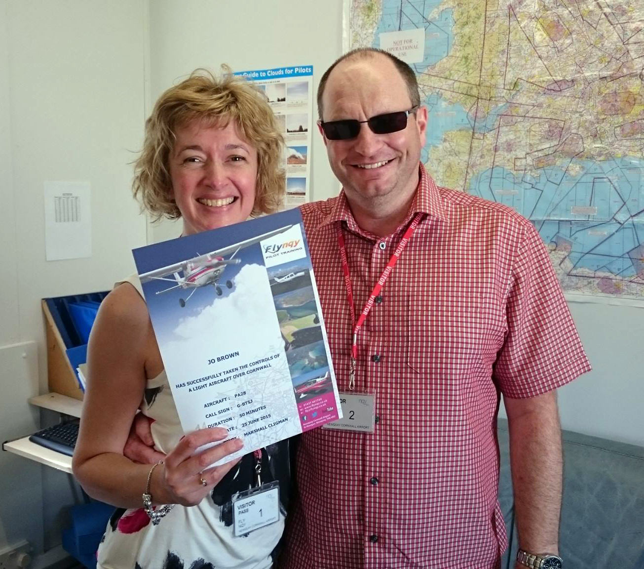 Receiving a flight certificate after the Trial Flight Experience
