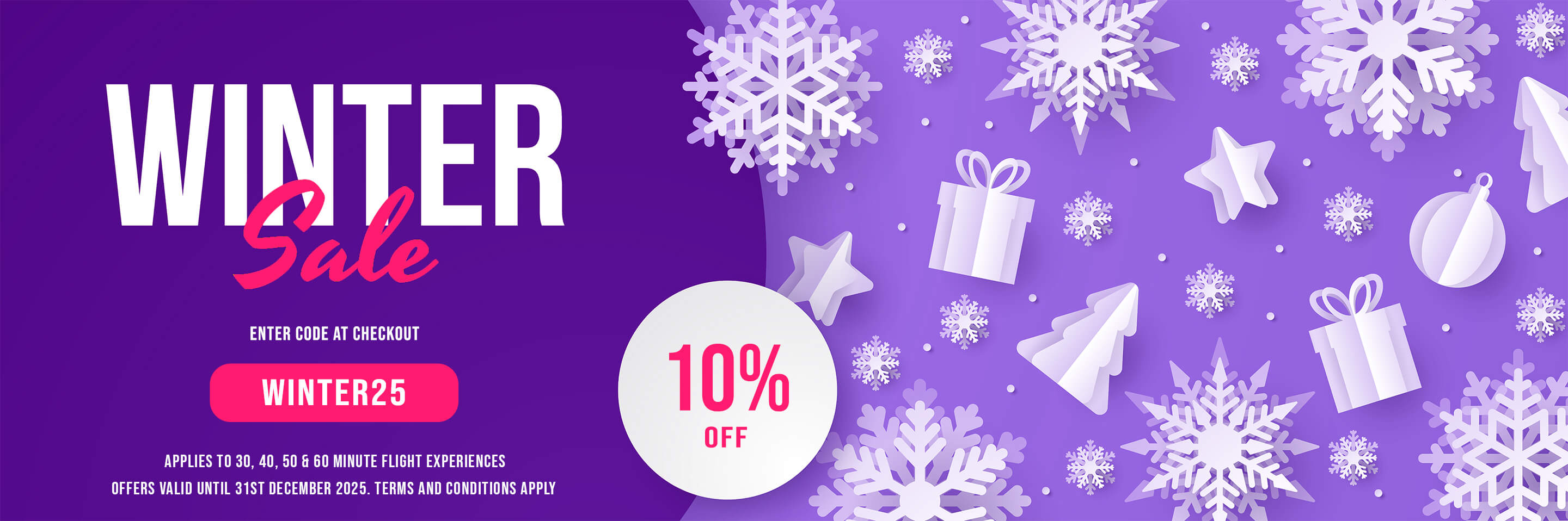 Give the gift of flight this christmas with our Flight Experience Gift Vouchers!