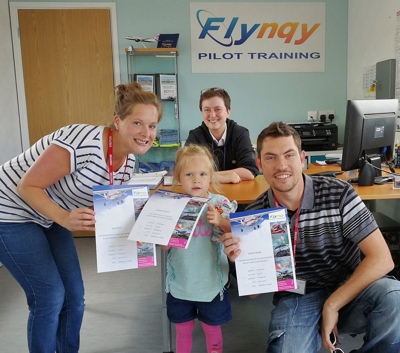 Receiving a flight certificate after the Trial Flight Experience