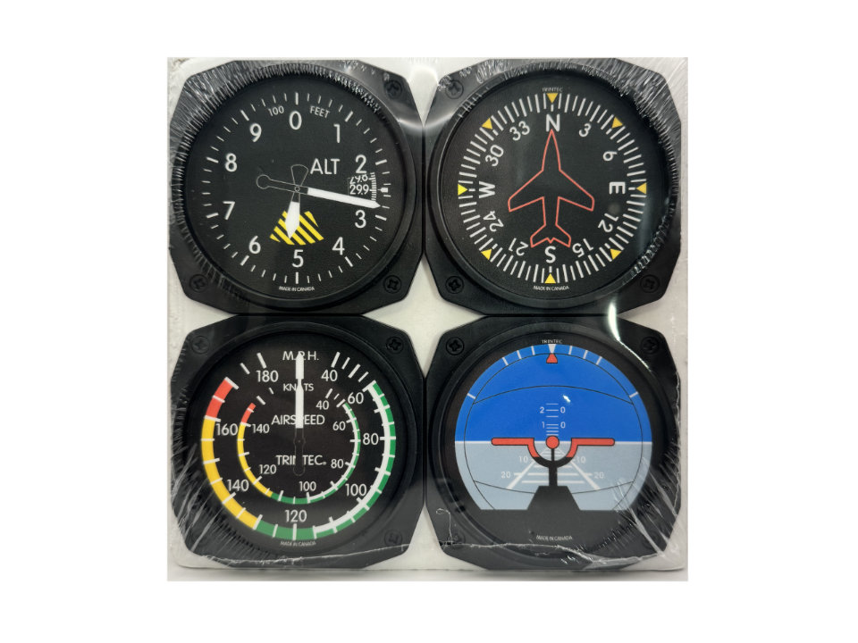 4-Piece Instrument Coster Set