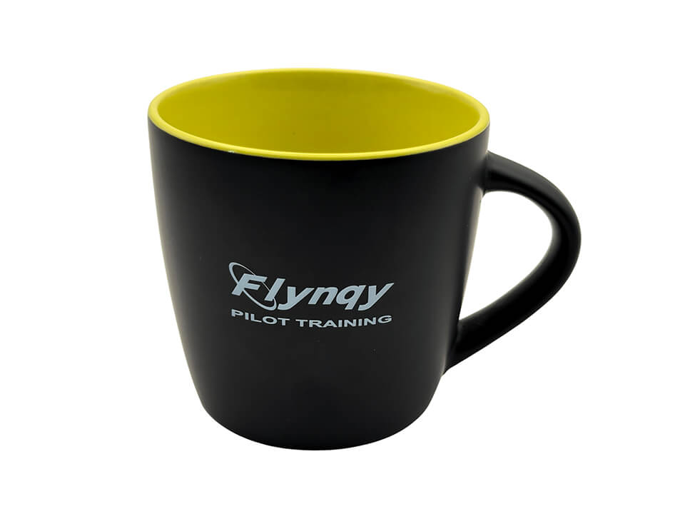 Flynqy Pilot Training Mug - Lime Green