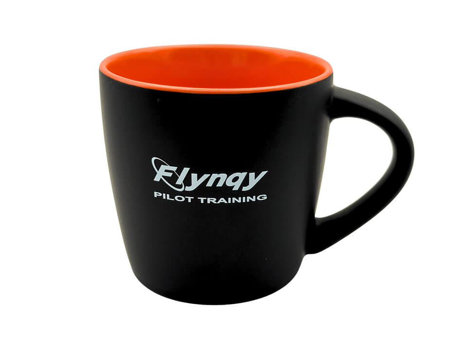 Flynqy Pilot Training Mug - Orange