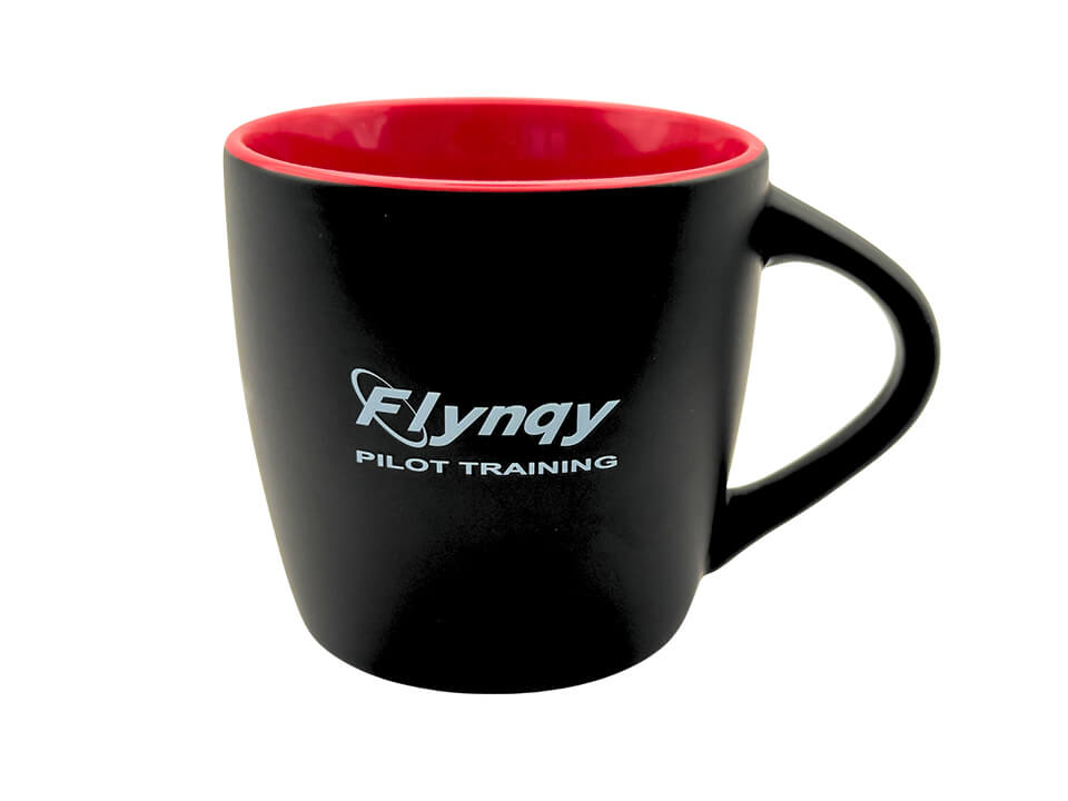 Flynqy Pilot Training Mug - Red
